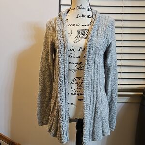 Elle Light Gray Women's Cardigan